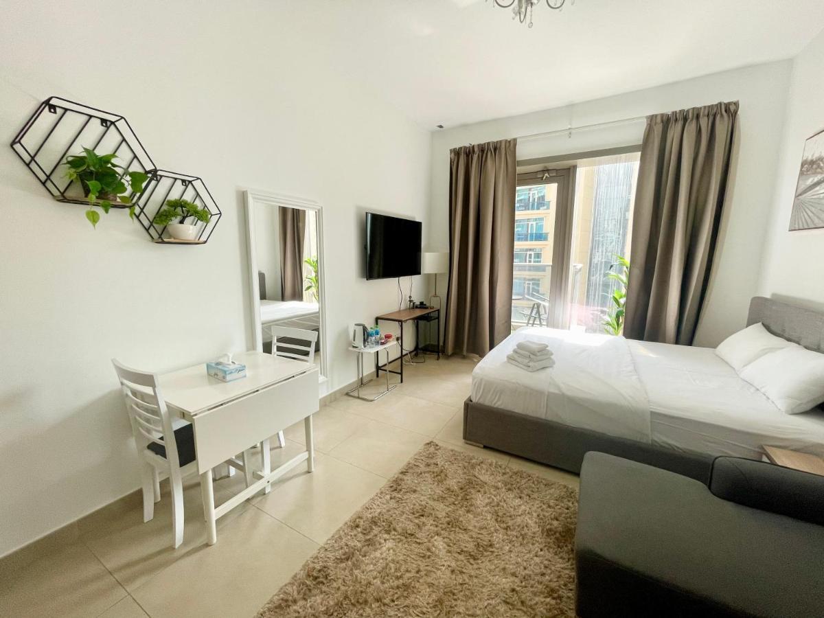 Super Elegant Studio Apartment-Sparkle Tower By Sweet Homes Dubai Esterno foto